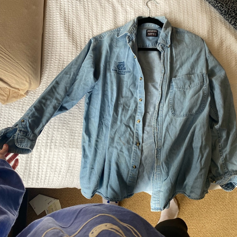 Denim Button Up